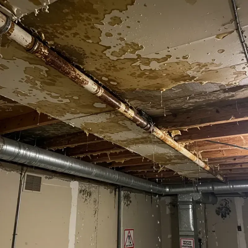 Ceiling Water Damage Repair in Franklin, MI