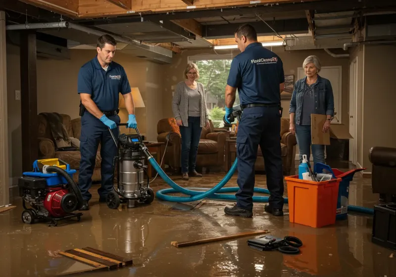 Basement Water Extraction and Removal Techniques process in Franklin, MI